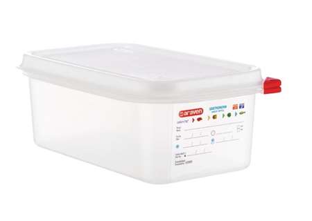 Image de BOITE HERM PP GN 1/4 150MM 4.3L
