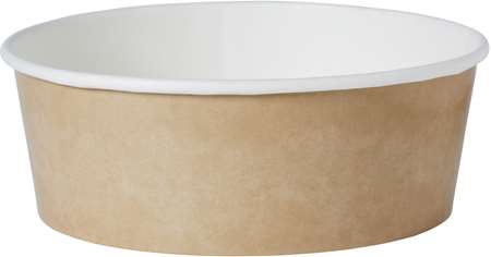 Image de BOL A SALADE 1260 ml CARTON PE MARRON