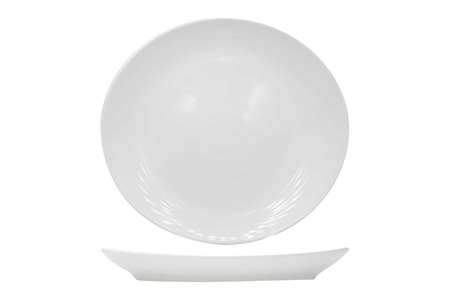 Image de ASSIETTE STEAK/POISSON Ø30.5CM BLANC