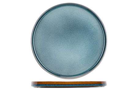 Image de ASSIETTE Ø27.5CM QUINTANA BLEUE H.1.5CM
