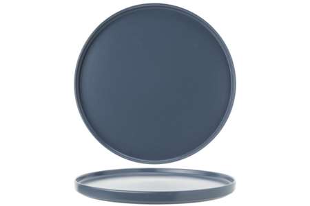 Image de ASSIETTE Ø27CM TOWER BLUE EMPILABLE