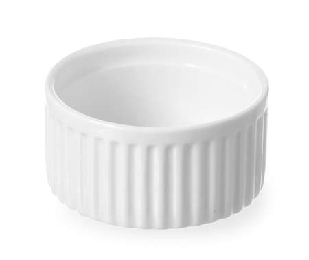 Image de RAMEQUIN GRES BLANC Ø7xH.3.5CM