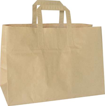 Image de SAC KRAFT BRUN POIGNEES PLATES 360 X 170 X 270cm
