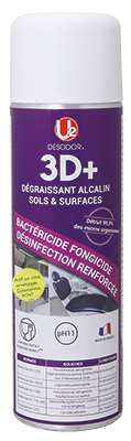 Image de MOUSSE DEGRAISSANTE DESINFECTANTE 3D+ 500ML U2