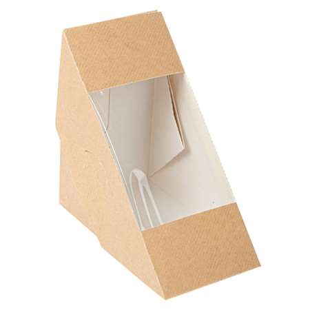Image de BOÎTES SANDWICH FENÊTRE DOUBLE 'THEPACK' 220 G/M2