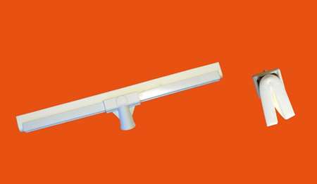 Image de RACLETTE ALIMENTAIRE MOUSSE BLANCHE 55cm