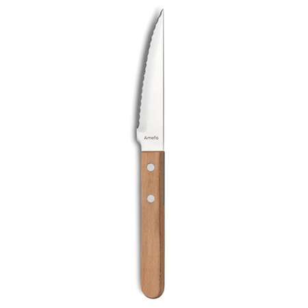 Image de COUTEAU A STEAK/PIZZA EN BOIS 21CM