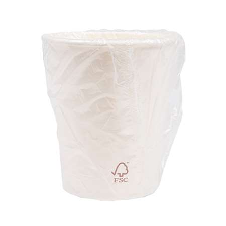 Image de GOBELET CARTON 36 CL emballage individuel BLANC