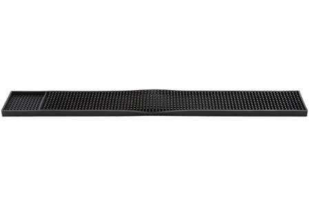 Image de TAPIS BARMAT NOIR EN CAOUTCHOU 8x60x1CM