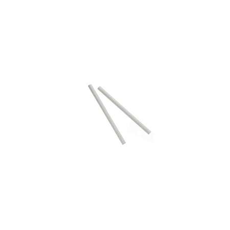 Image de PAILLE PAPIER BLANC Ø6 H200mm