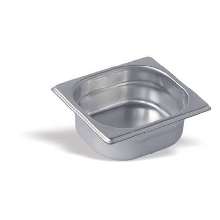 BAC GASTRO GN 1/6 H 65MM INOX