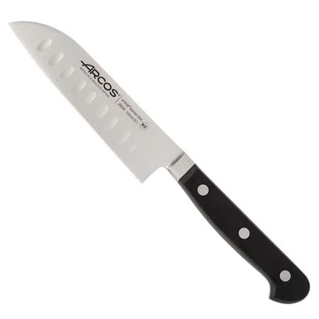 Image de COUTEAU DE CUISINE SANTOKU ALVEOLE 140MM