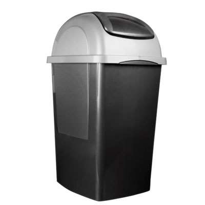 Image de POUBELLE BASCULANTE EUROPA 33L NOIRE