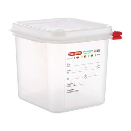 Image de BOITE HERM PP GN 1/6 150MM 2.6L