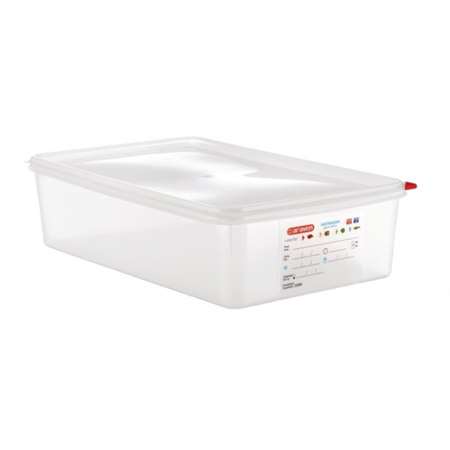 Image de BOITE HERM PP GN 1/1 100MM 13.7L