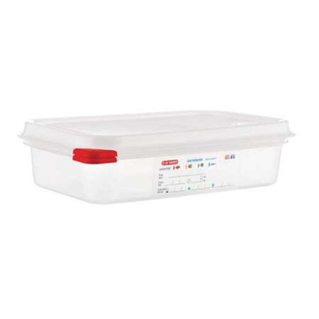 Image de BOITE HERM PP GN 1/4 65MM 1.8L