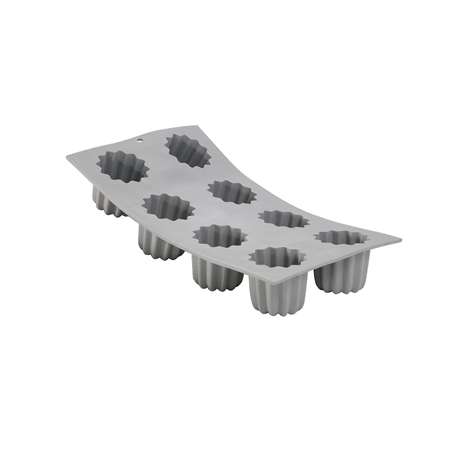 Image de PLAQUE CANNELES BORDELAIS ELASTOMOULE 8 ALVEOLES