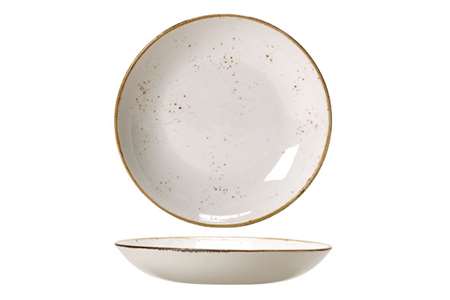 ASSIETTE Ø25.5CM CREUSE CRAFT WHITE SET12