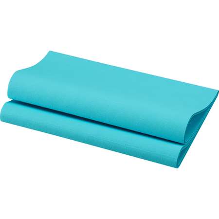Image de SERVIETTE BIO DUNISOFT 40 X 40CM MENTHE BLEUE