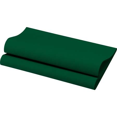 Image de SERVIETTE BIO DUNISOFT 40 X 40CM VERT FONCE