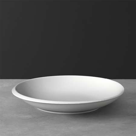 Image de ASSIETTE CREUSE Ø29CM NEWMOON BLANC