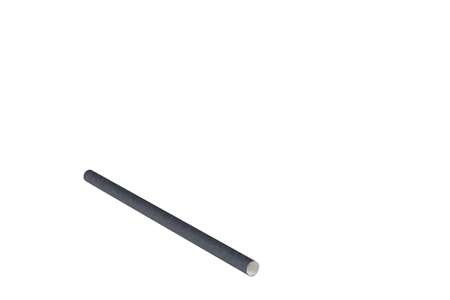 Image de PAILLE PAPIER COCKTAIL NOIRE Ø7 H150mm