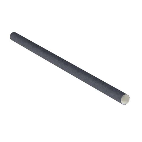 Image de PAILLE PAPIER COCKTAIL NOIRE Ø7 H150mm