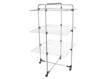 Image de SECHOIR TOUR 3 NIVEAUX 30M SUR ROULETTE