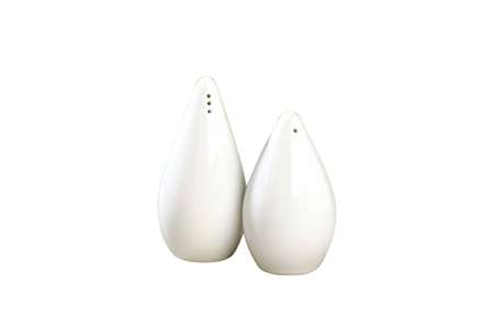 Image de SALIERE ET POIVRIERE BLANC 2X100ML