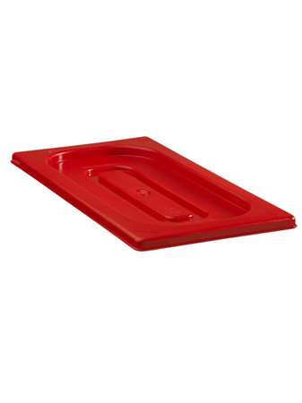 Image de COUVERCLE BAC GASTRO POLYPRO GN1/4 ROUGE