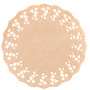 Image de DENTELLES RONDES AJOURÉES 40 G/M2 Ø 11,5 CM NATUREL KRAFT