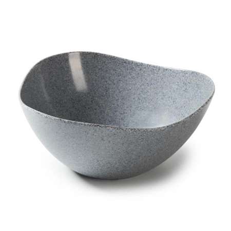 BOL Ø35XH.15CM ROND MELAMINE GRIS