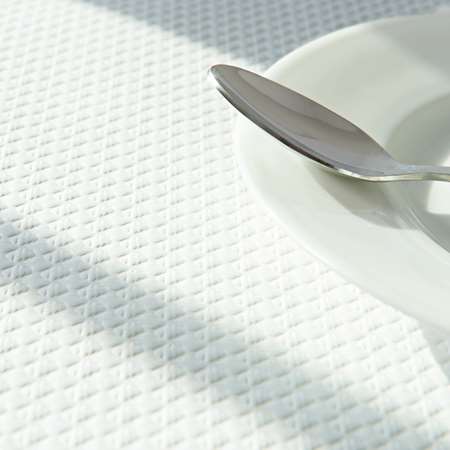 Image de NAPPE BLANCHE 80 X 80 PLIEE