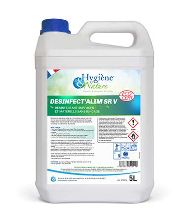 Image de DESINFECT'ALIM SR V ECOCERT 5L