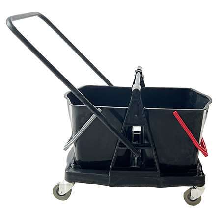 Image de CHARIOT DOUBLE SEAUX 2x15L SP AVEC TIMON