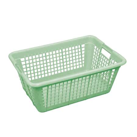 Image de CORBEILLE A LINGE 100L VERT AMANDE