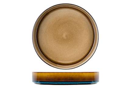 Image de ASSIETTE CREUSE Ø23CM QUINTANA AMBER H4.3CM