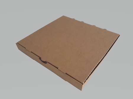 Image de BOITES PIZZA NEUTRE HAVANE 34.5 x 34.5 x3.5