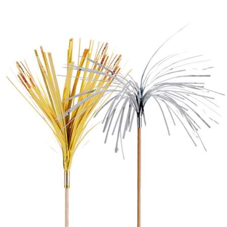 Image de DECORS GLACES PALMIER LUMALINE 15 (h) cm ASSORTI BOIS