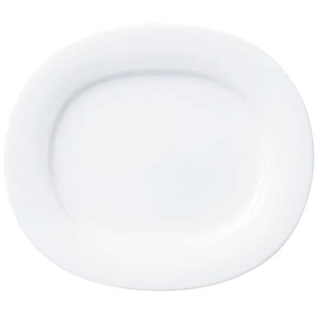 Image de ASSIETTE OVALE 28x24.5CM AFFINITY BLANC