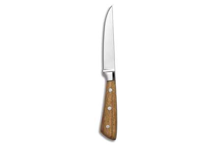 Image de COUTEAU A STEAK MANCHE BOIS