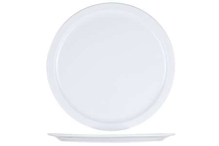 Image de ASSIETTE PIZZA-CREPES Ø33CM ESSENTIALS BLANC