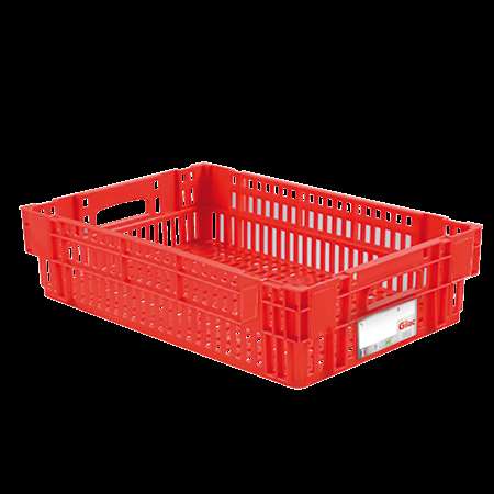 CAISSE LIAISON FROIDE HACCP 27L ROUGE