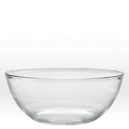 SALADIER Ø31XH.12.3CM 58CL EMPLIABLE LYS VERRE