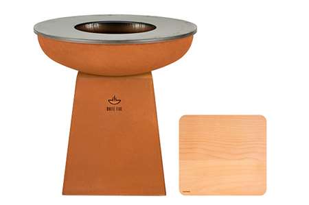 Image de WHITE FIRE BARBEQUE + PLANCHE A DECOUPER ONESTA