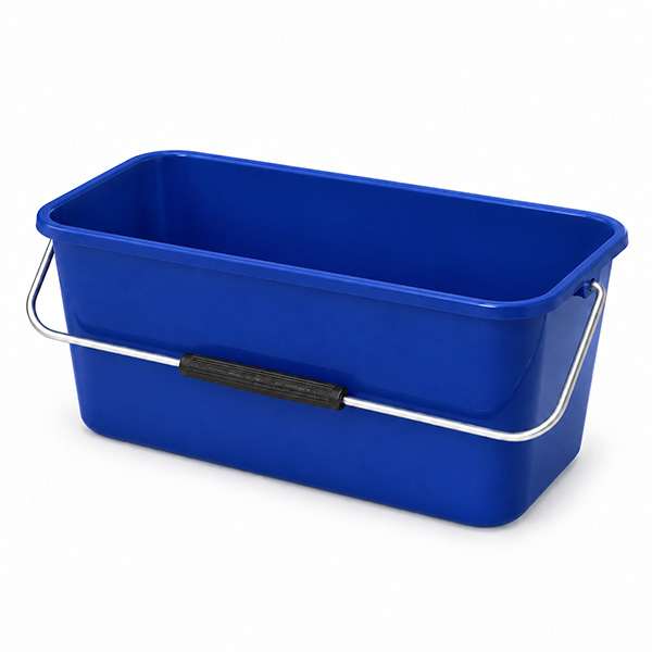 Image de SEAU RECTANGULAIRE 13L BLEU