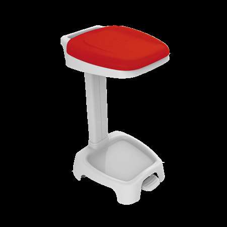 Image de SUPPORT SAC 120L + COUVERCLE ROUGE