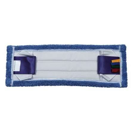 FRANGE MICROFIBRE POCHE-LANGUETTE BLEU 40cm