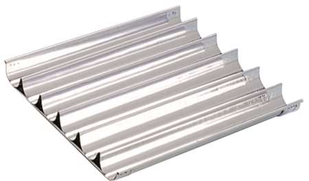 Image de PLAQUE A TUILE INOX 35x32cm