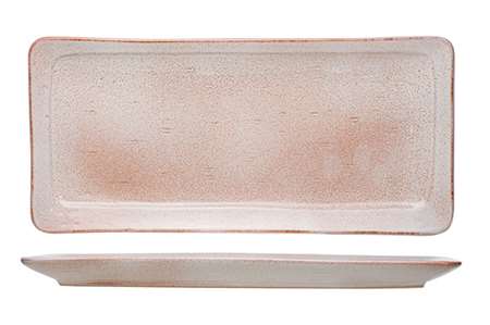 Image de ASSIETTE RECTANGLE 34x16CM ELEONORA PINK